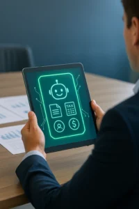Finance Support Chatbot Interface